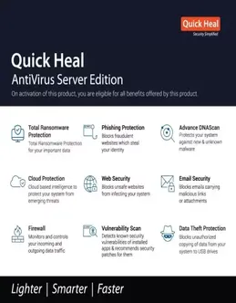 3-Year Server Antivirus by Quick Heal