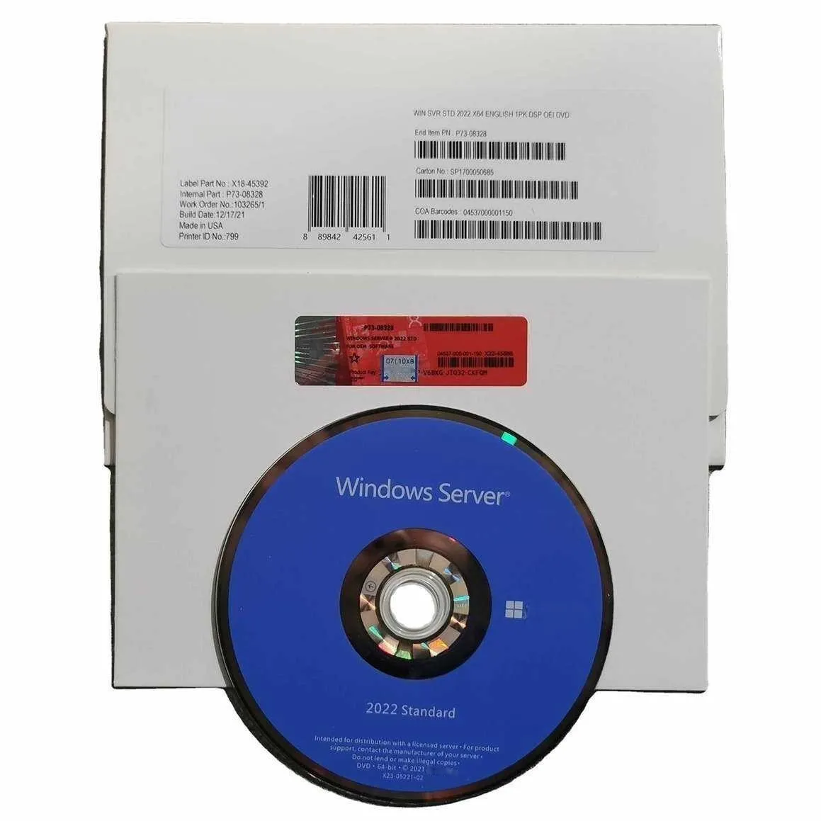 Server 2022 16-Core DVD Edition